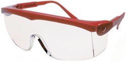 MSA Perspecta 1070 Veiligheidsbril Rood  - Antikras (AS)