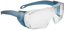 Bollé Swift SWIOTN10E Overzetbril Blauw  - AntikrasAntidamp (AS)(AF)