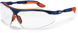Uvex I-vo 9160-065 Veiligheidsbril Blauw/oranje  - Antikras (AS)