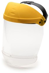 Univet 699 Clear Gelaatsscherm Geel/zwart