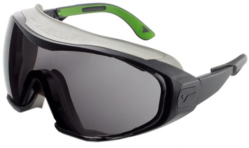 Univet Safety goggles 6X1.00.00.01 smoke 6X1.00.00.00 Veiligheidsbril X-Generation