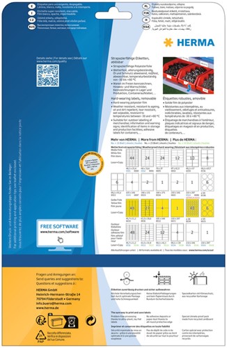 Etiket HERMA 4576 105x148mm folie wit 80 stuks-3