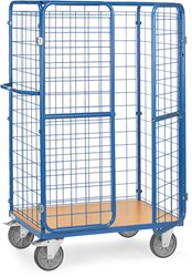 Pakketwagen 8582-3D draadgaaswanden, dubbele vleugeldeur en dak