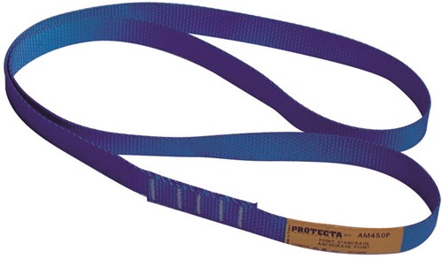 3M Protecta AM450/80 Ankerstrop 0.8 M Blauw  - 0.8 m