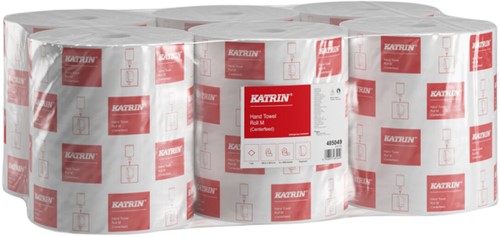 Poetspapier Katrin medium 1-laags 1000 vel wit 485049-2