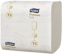 Tork Soft Folded Toiletpapier Wit