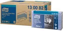 Tork Industrial Heavy-Duty Paper Folded Blue Poetsdoek
