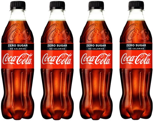 Frisdrank Coca Cola Zero petfles 500ml-2