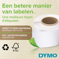 Etiket Dymo LabelWriter naamkaart hangmap 12x50mm 1 rol á 220 stuks wit-3