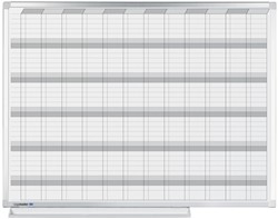 Planbord Legamaster professional jaarplanner hor 90x120cm