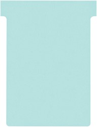 T-kaart Nobo nr.3 80mm blauw 100 stuks