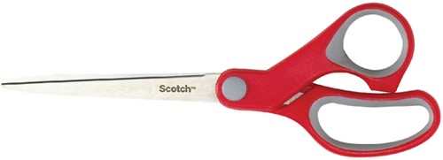 Schaar Scotch 18cm comfort rood blister-2