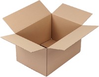 Amerikaanse vouwdoos CleverPack 400x300x200mm B-golf bruin 25 stuk-2