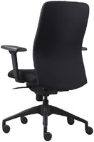 Bureaustoel Euroseats Vigo zwart coupon + zachte wielen -3
