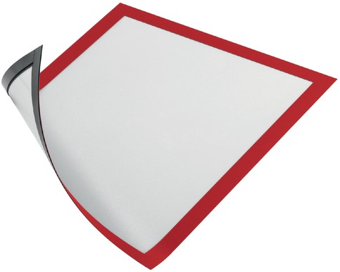 Duraframe Durable 486903 magnetisch A4 rood 5 stuks