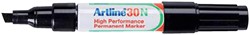 Viltstift Artline 30 schuin 2-5mm zwart