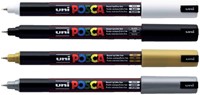 Paintmarker Uni POSCA PC3M fijn goud-2