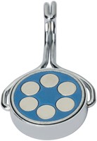 Magneet MAUL Neodymium met haak Ø38,5mm trekkracht 30kg chroom-1