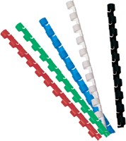 Bindrug GBC 12mm 21rings A4 blauw 100 stuks-1