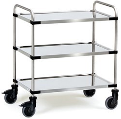 Roestvrijstalen wagens